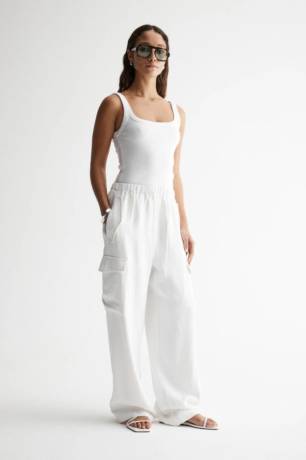 Laurel Pant - White