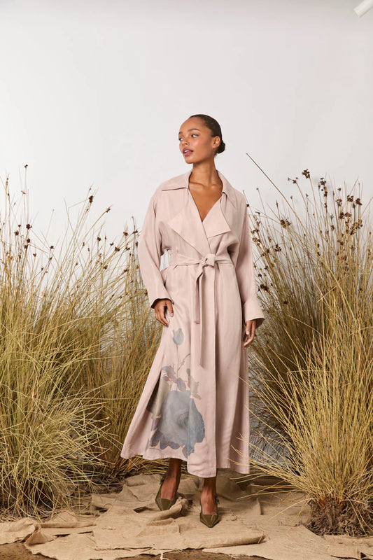 Morse Coat - Pink Roses