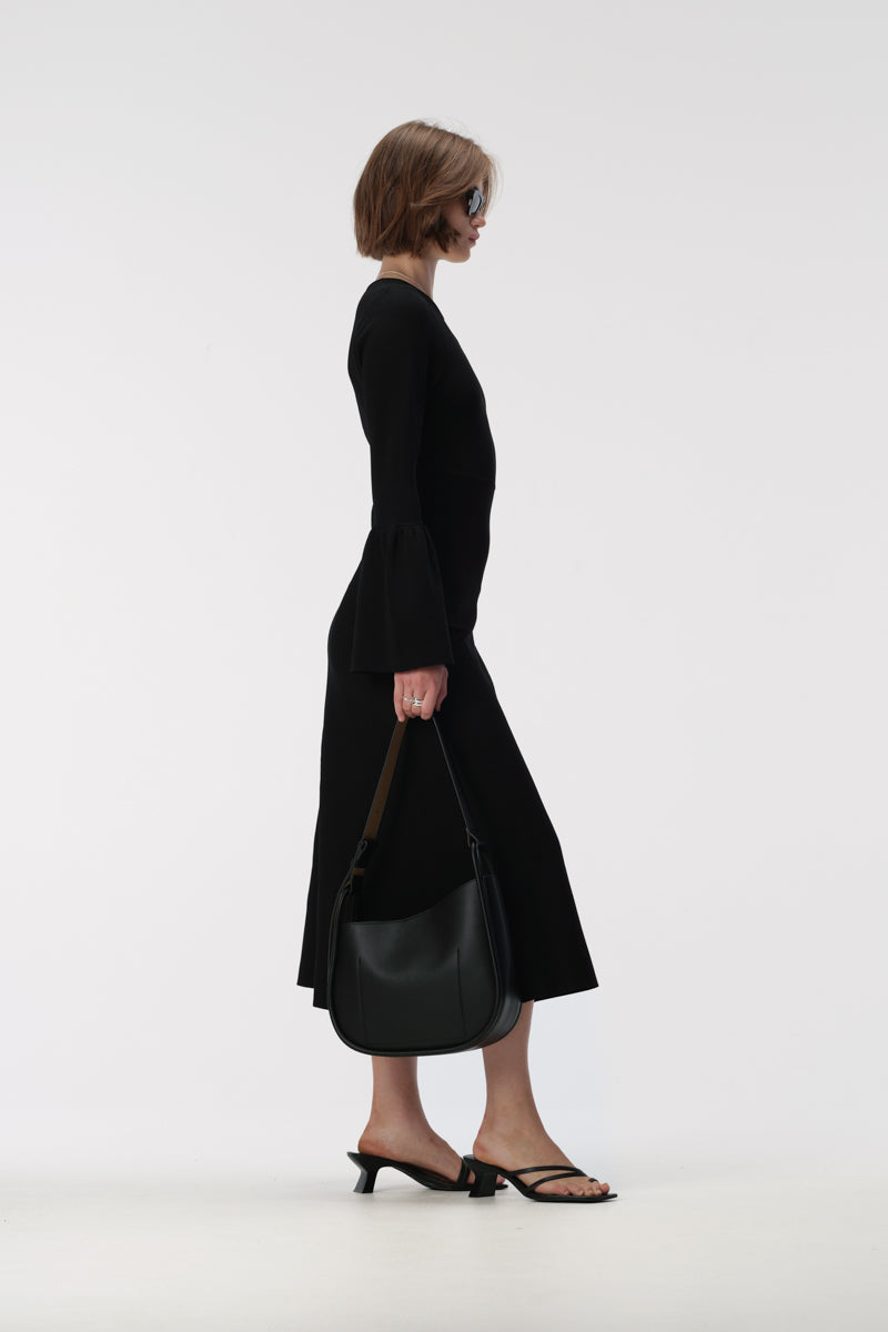 Leonora Knit Dress - Black