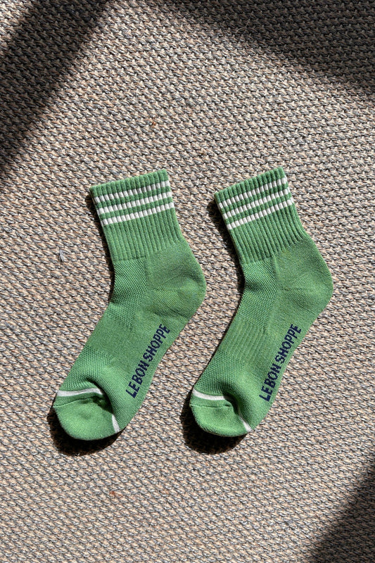 Le Bon Girlfriend Sox - Avacado