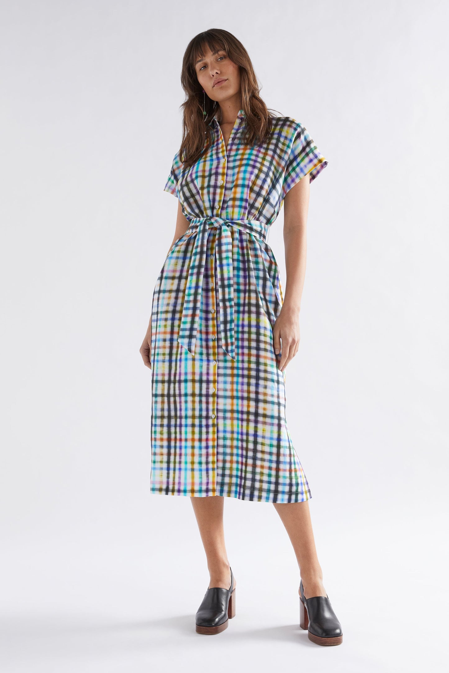 Tilko Shirt Dress - Holja Check