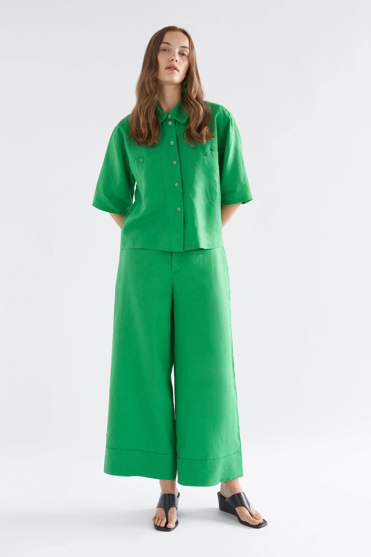 Nayte Shirt - Vine Green