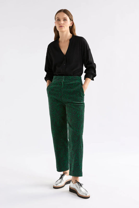 Atles Pant - Green Sinda Print