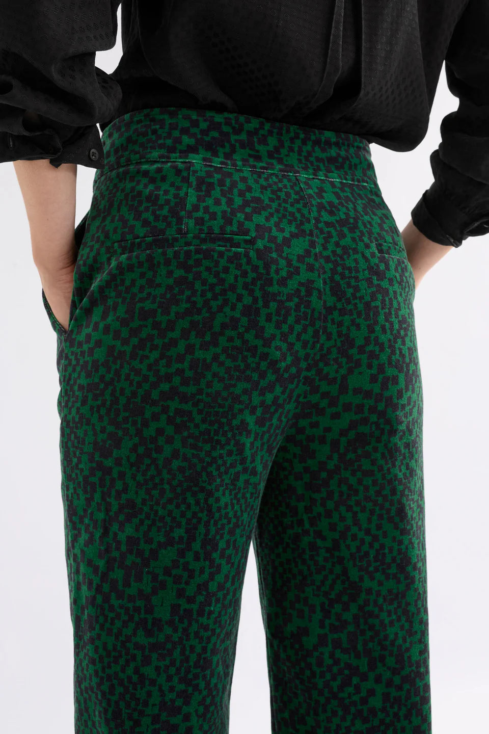 Atles Pant - Green Sinda Print