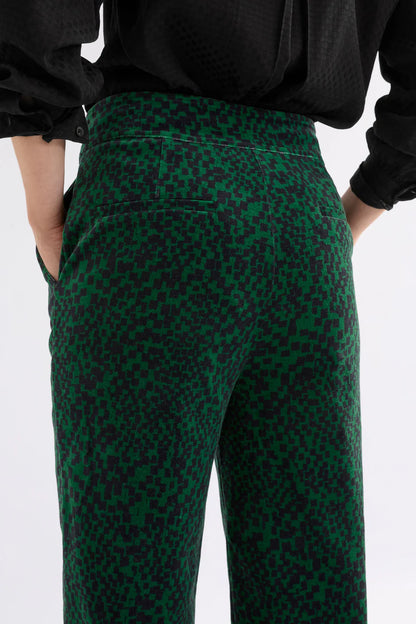 Atles Pant - Green Sinda Print