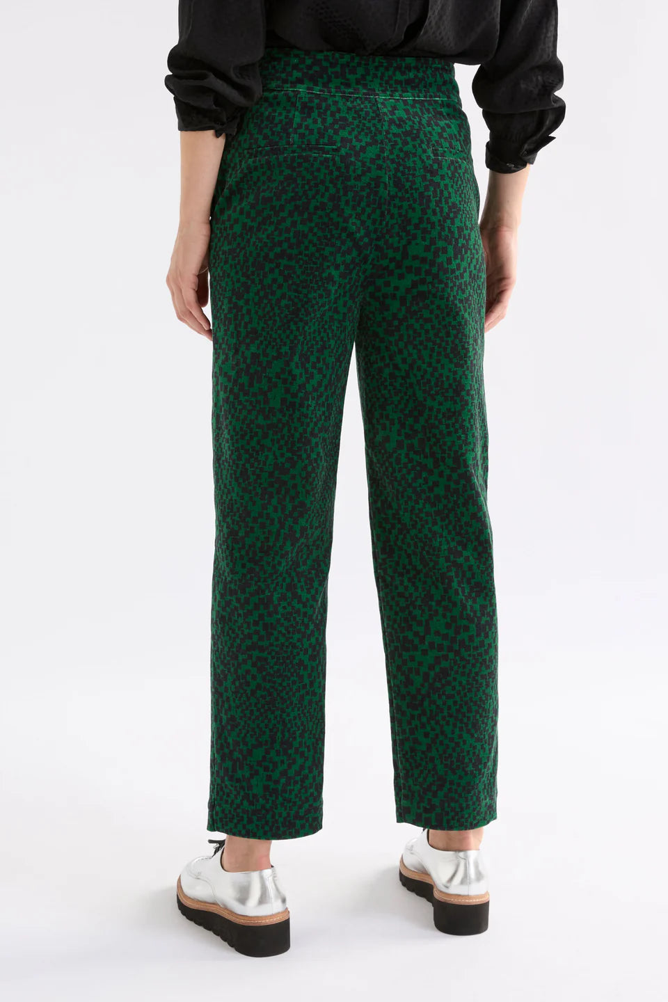 Atles Pant - Green Sinda Print