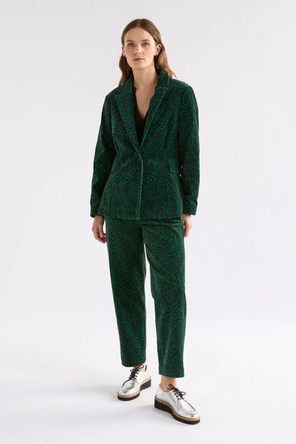 Atles Pant - Green Sinda Print