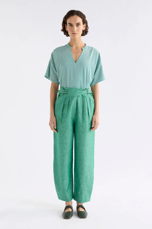 Alpah Pant - Green Speckle