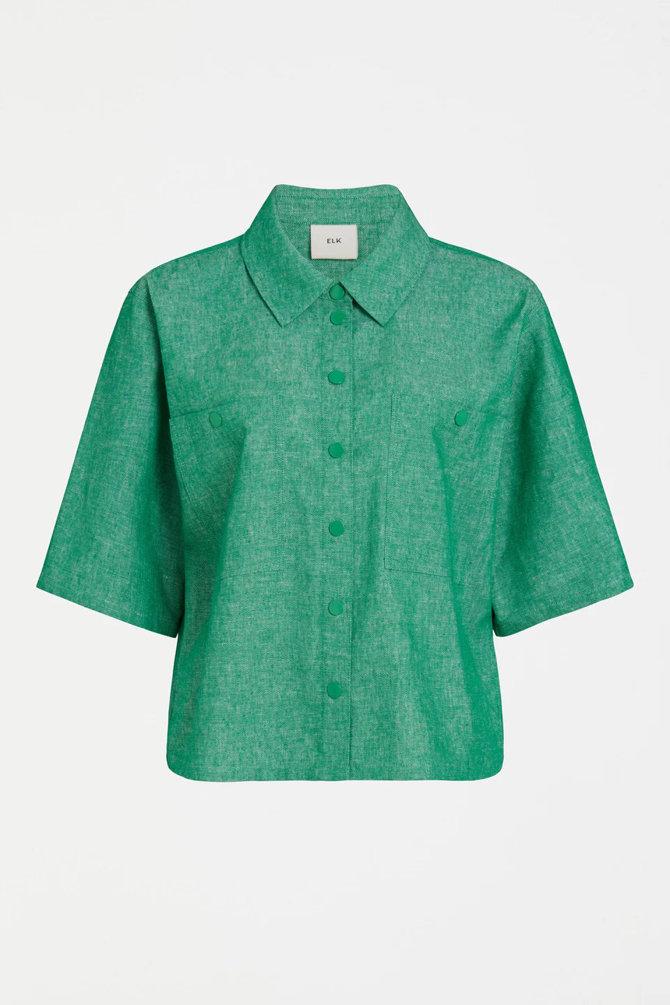 Alpah Shirt - Green Speckle