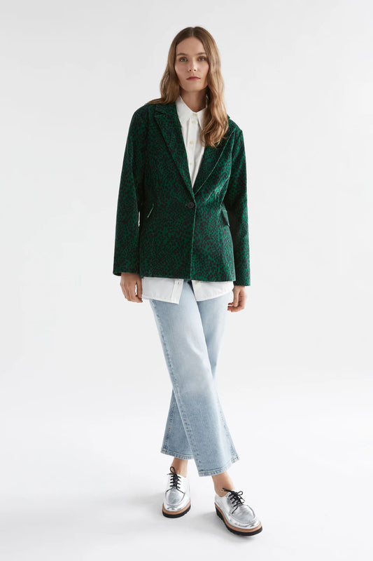 Atles Jacket - Green Sinda Print