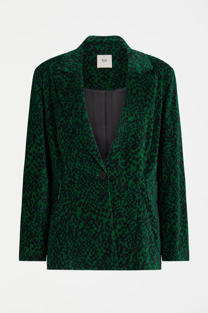 Atles Jacket - Green Sinda Print