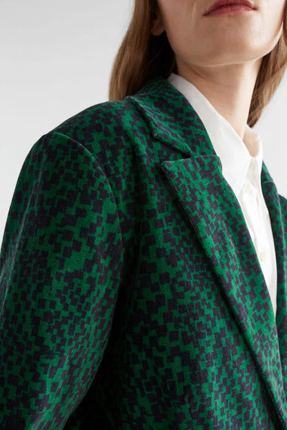 Atles Jacket - Green Sinda Print