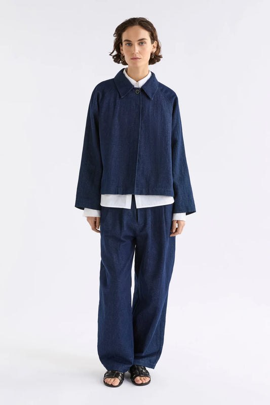 Decla Denim Jacket - Dark Blue Wash