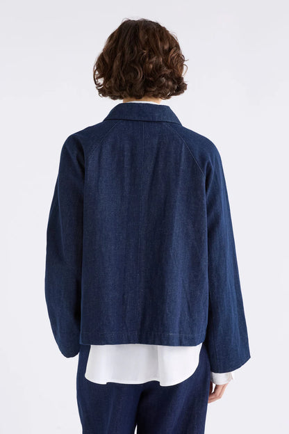 Decla Denim Jacket - Dark Blue Wash