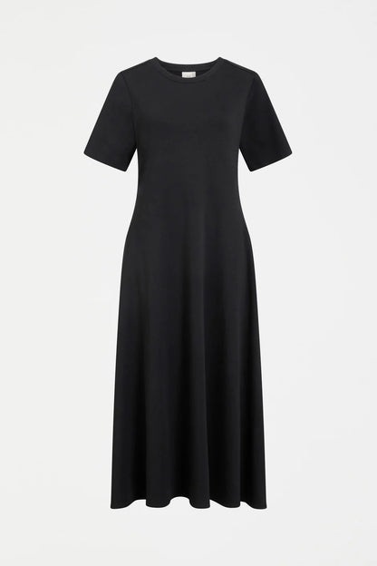 Mana Scuba Dress - Black