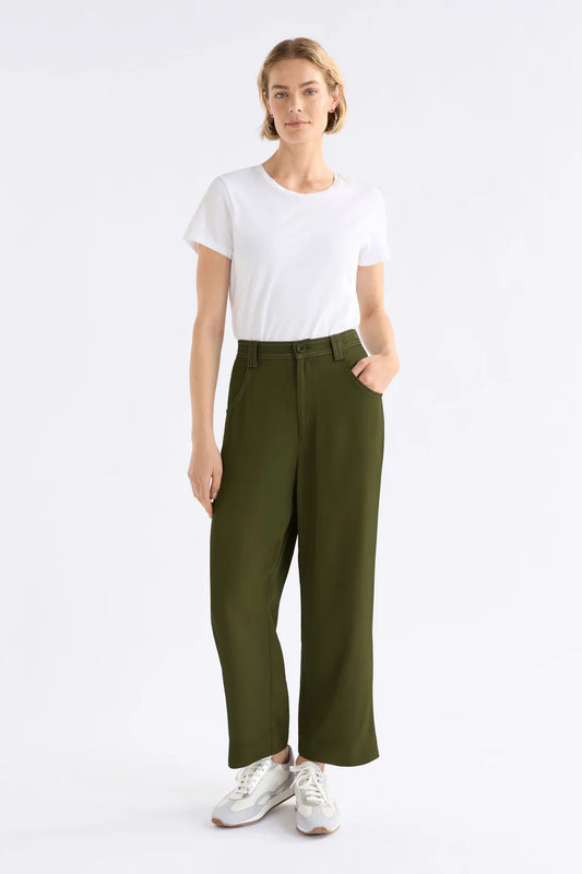 Hullu Pant - Bright Olive