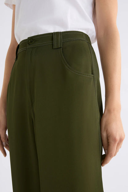 Hullu Pant - Bright Olive