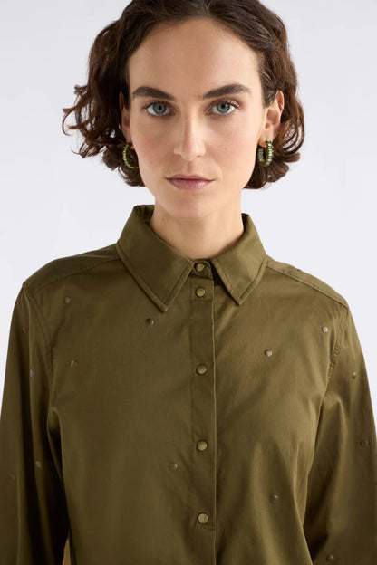 Stuud Long Sleeve Shirt - Olive