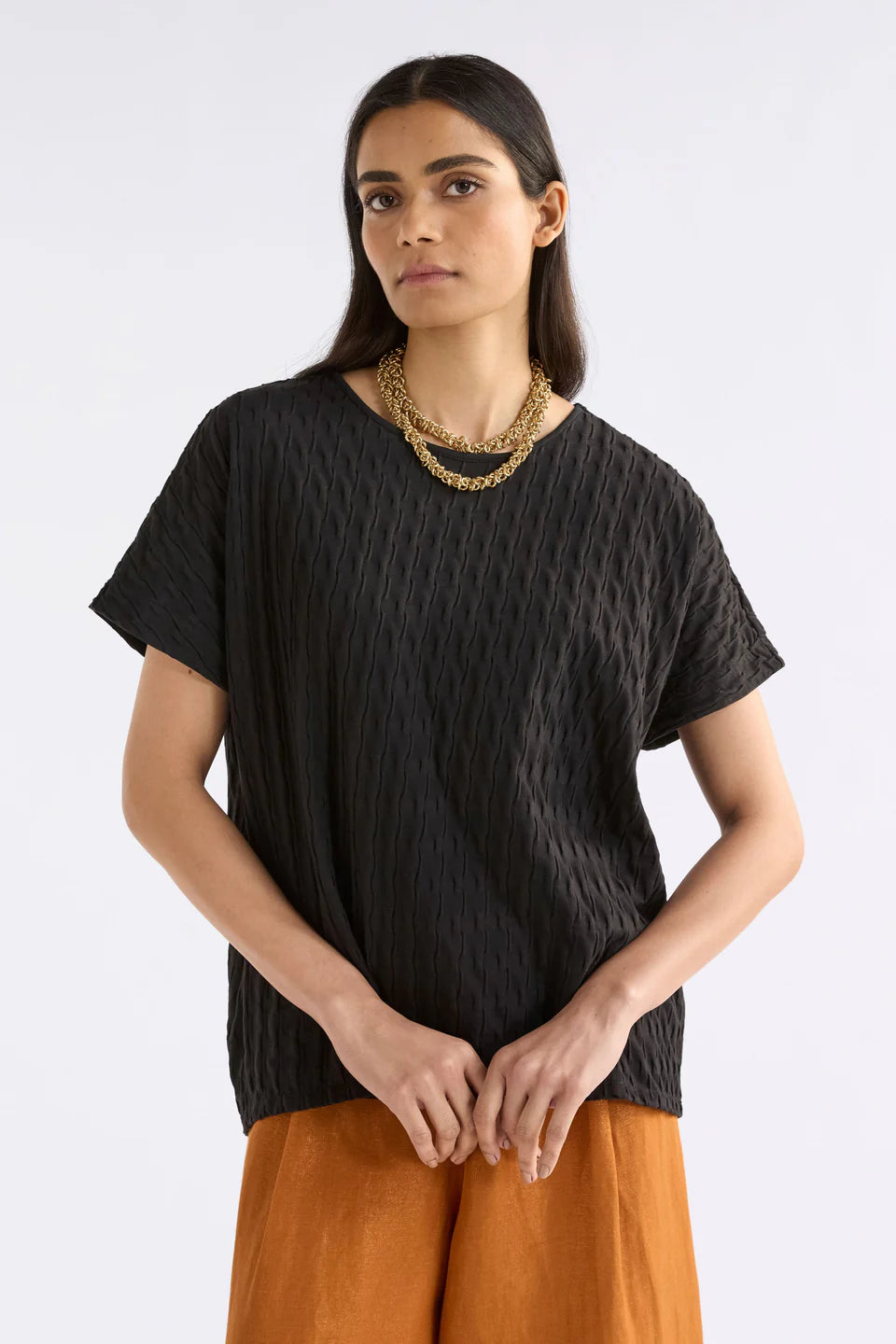 Orta Boxy TShirt - Black