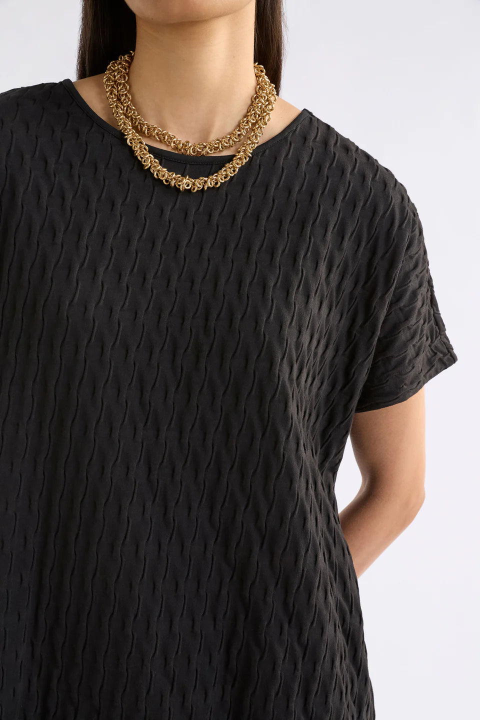 Orta Boxy TShirt - Black
