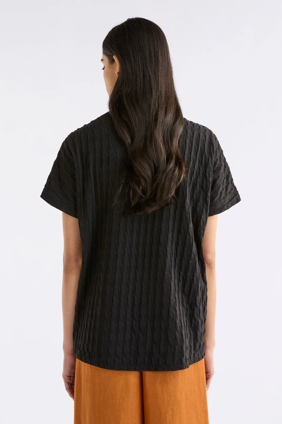 Orta Boxy TShirt - Black