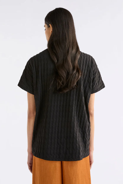 Orta Boxy TShirt - Black