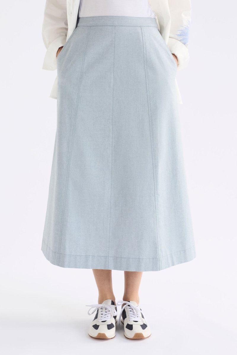 Hanning Skirt - Light Wash