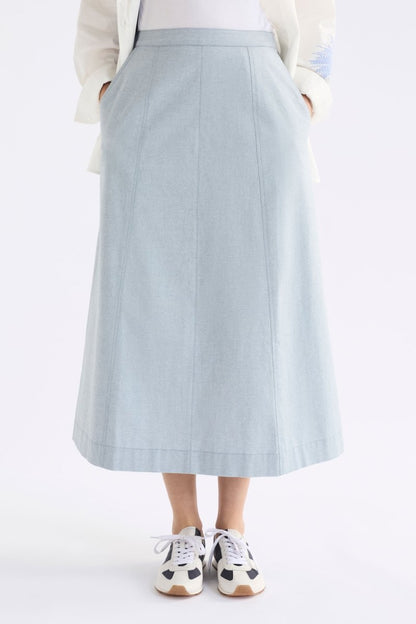Hanning Skirt - Light Wash