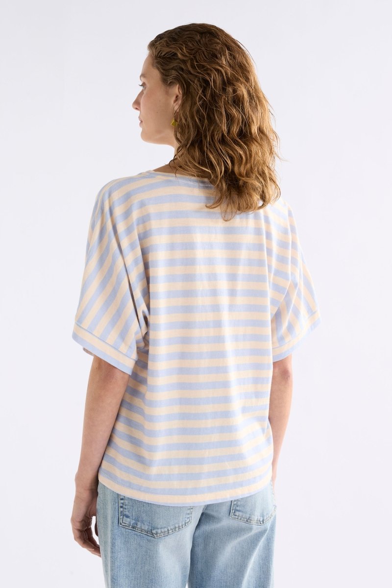 Seter Tee - Pearl Blue/Natural