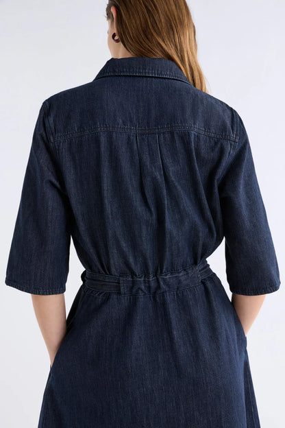 Valor Shirt Dress - Mid Blue Denim