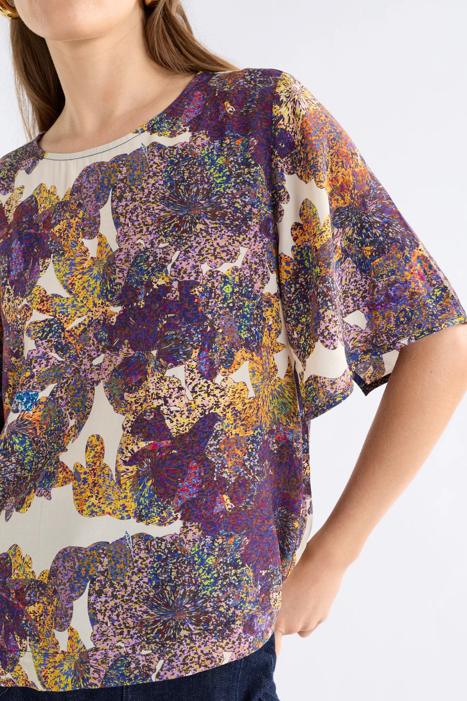 Aube Top - Lantis Print