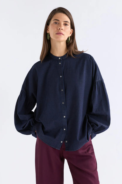 Albez Shirt -Dark Blue Denim