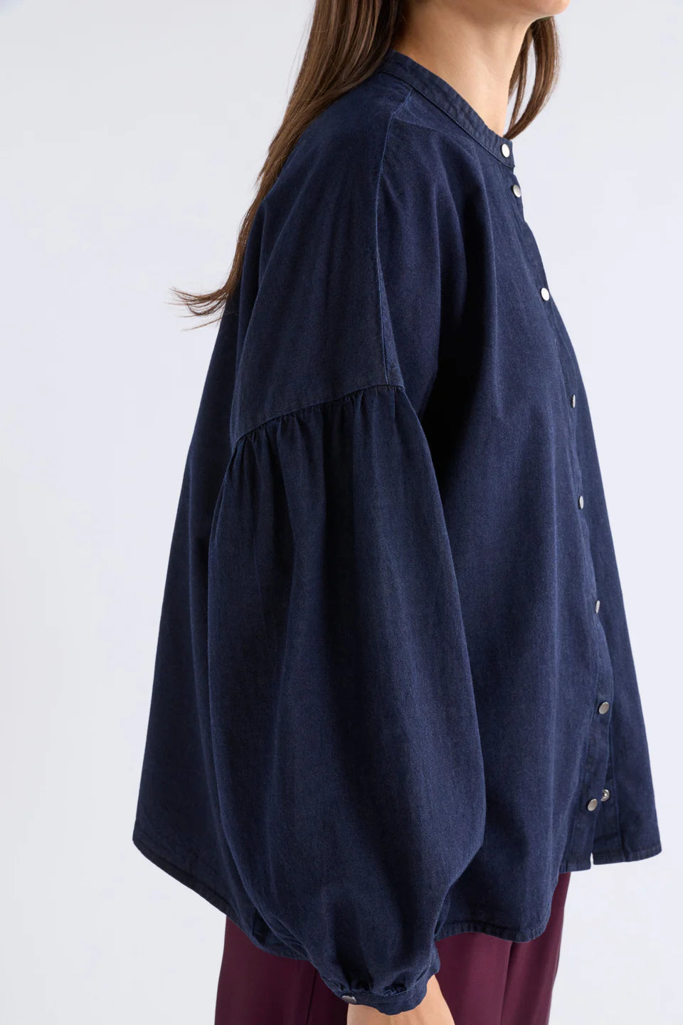 Albez Shirt -Dark Blue Denim