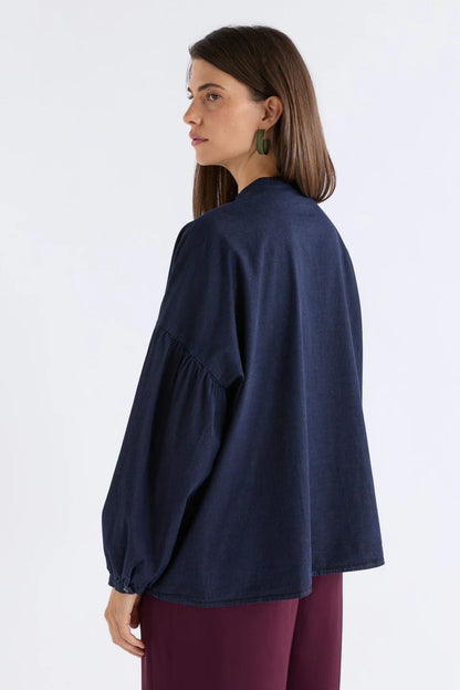 Albez Shirt -Dark Blue Denim