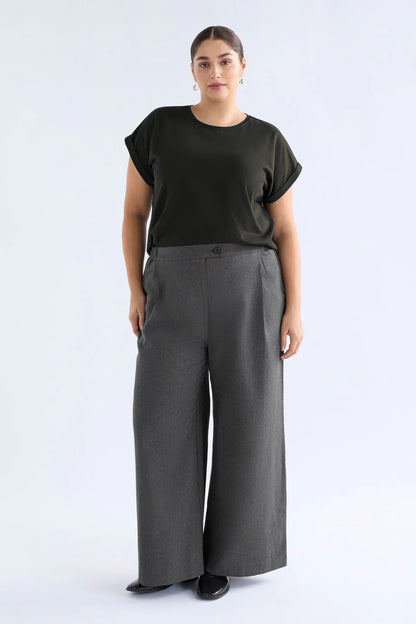 Unn Pant - Dark Grey Marle