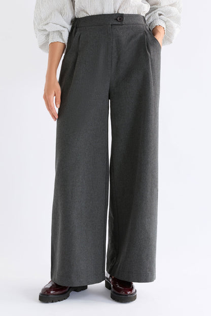 Unn Pant - Dark Grey Marle
