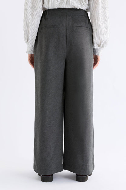 Unn Pant - Dark Grey Marle