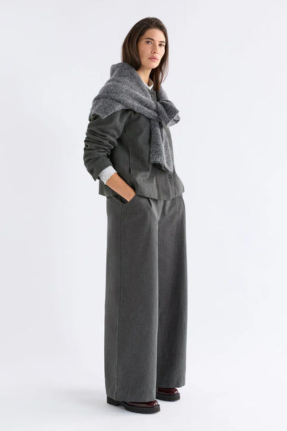 Unn Pant - Dark Grey Marle