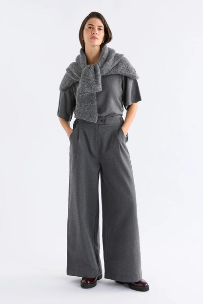 Unn Pant - Dark Grey Marle