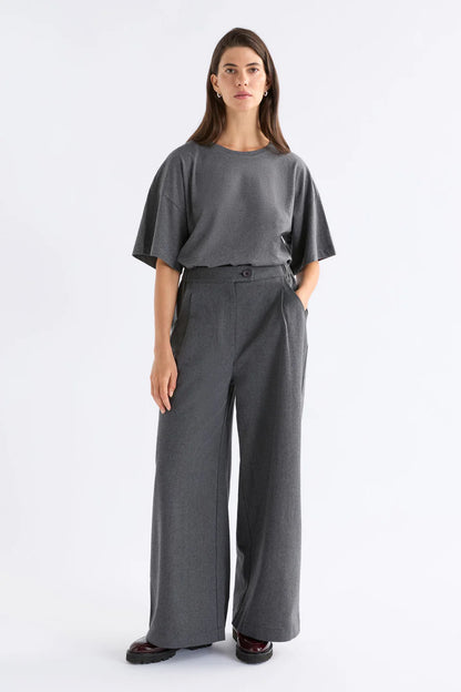 Unn Pant - Dark Grey Marle