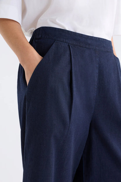 Albez Pant - Dark Blue Denim
