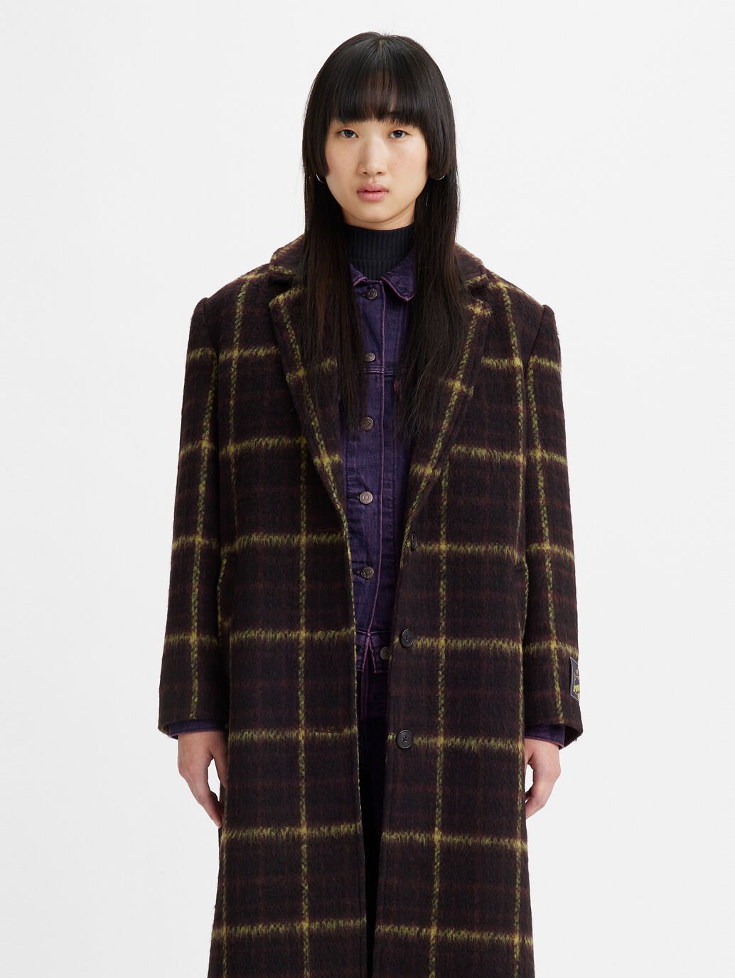 Off Campus Wooly Coat - Caviar