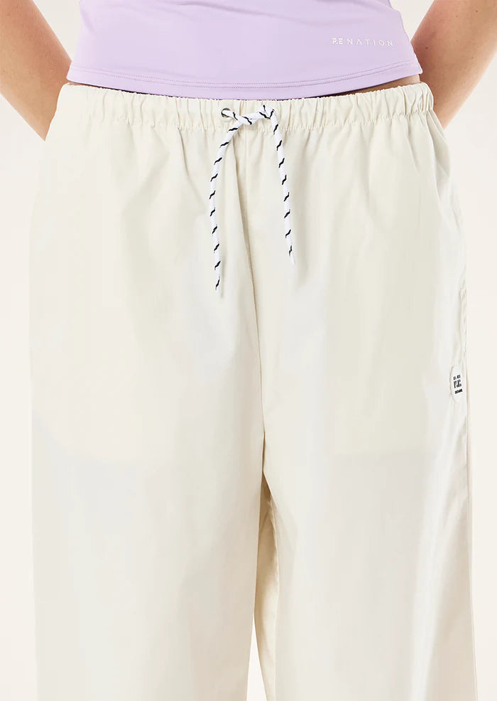 Ace Cotton Poplin Pants - Whisper White