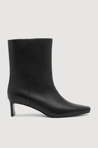 Allison Leather Boot - Black