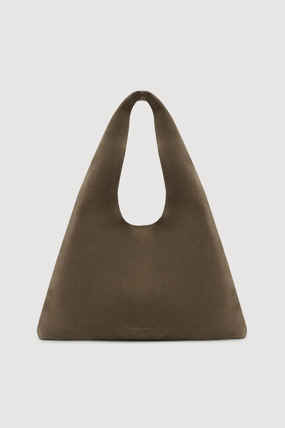 Willow Suede Hobo Bag - Bark