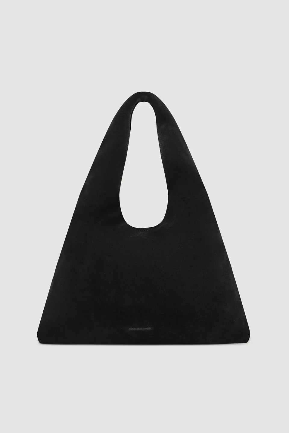 Willow Suede Hobo Bag - Black