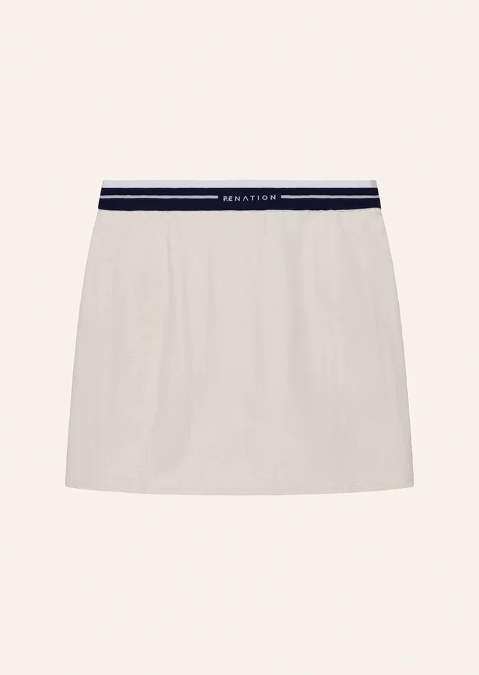 Avant Mini Skirt - Whisper White