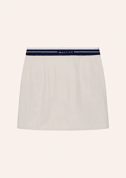 Avant Mini Skirt - Whisper White