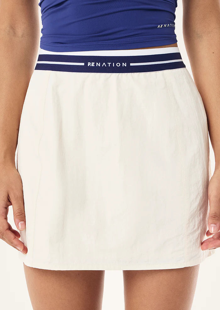 Avant Mini Skirt - Whisper White