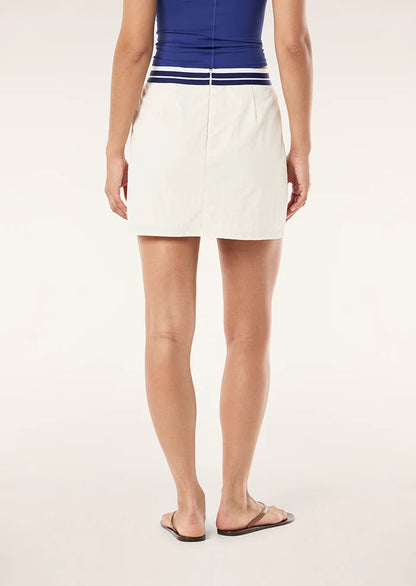Avant Mini Skirt - Whisper White